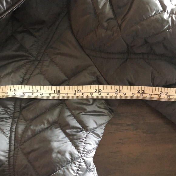 STEVE MADDEN | Grey quilted long warm hooded designer winter coat. - Picture 4 of 5